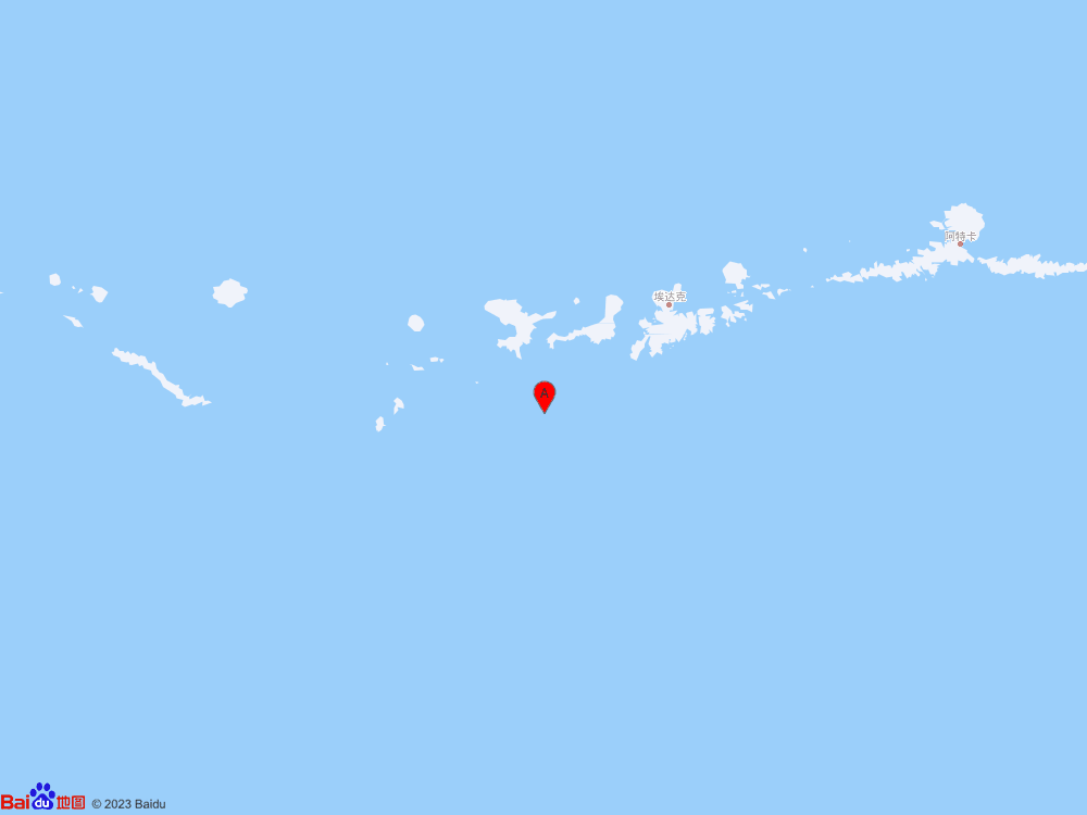 安德烈亞諾夫群島[阿留申群島]發(fā)生6.2級地震